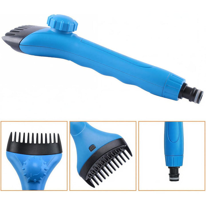 Pool Spa Filter Cartridge Cleaner Tool, Handheld Pool Filter Cleaning Tool Removes Debris and Dirt from Spa and Hot Tub Filters(with Adapter) - Just Closeouts Canada Inc.