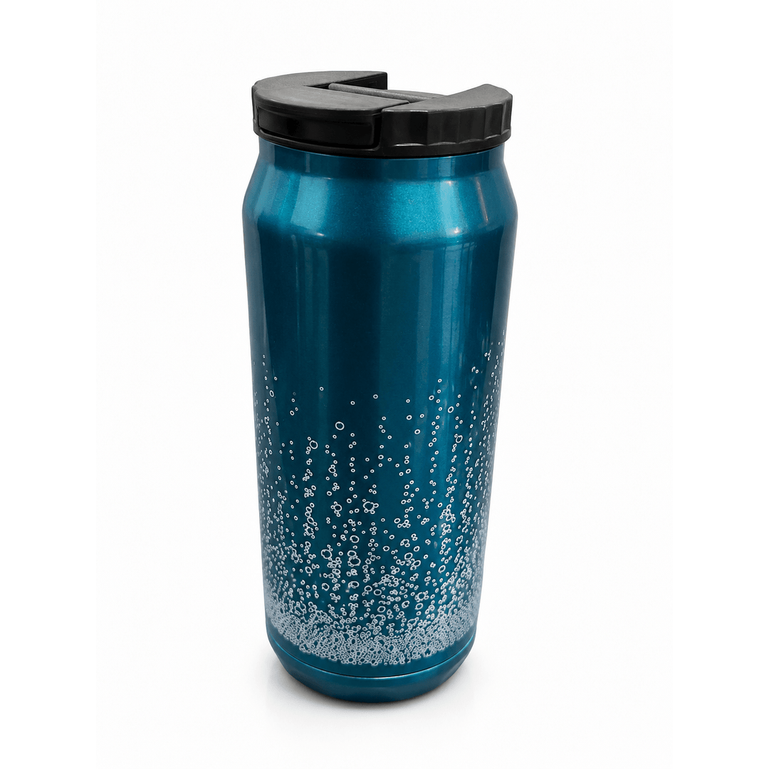 Pop Star Stainless Steel Tumbler-Steeped Teal. 473ml - Just Closeouts Canada Inc.9634
