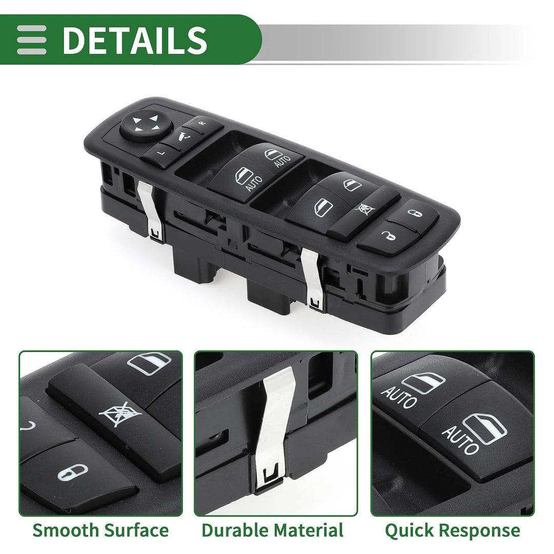 Power Window and Mirror Switch for Ram, 68298867AA/68110867AA - Just Closeouts Canada Inc.