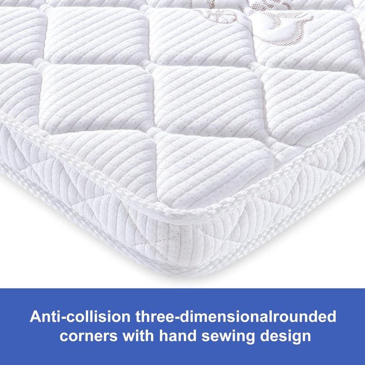 Premium Pack and Play Mattress Topper - 38" x 26" x 1.5", Breathable, Soft, Safety - Reinforced Play Yard Mattress for Babies and Toddlers, Fits Pack N Play Playpens, White - Just Closeouts Canada Inc.