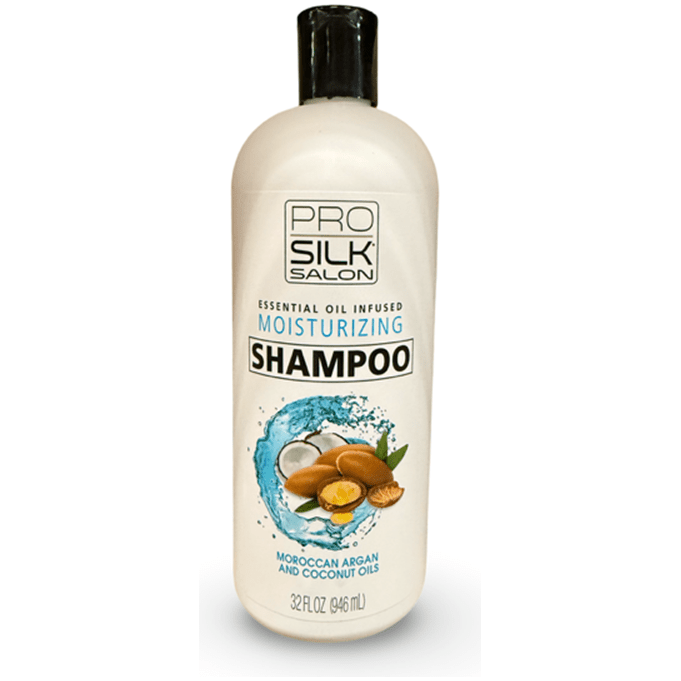 Pro Silk Salon Moisturizing Shampoo Moroccan Argan and Coconut Oil, 946ml - Just Closeouts Canada Inc.875010001756