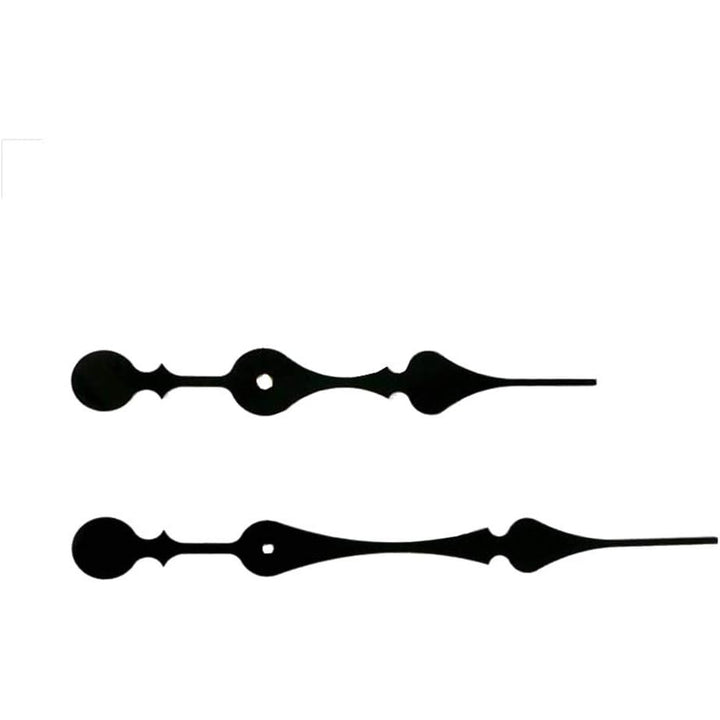 Quartz Clock Movement Kit – 31 mm Shaft, Ornate Black Hands - Just Closeouts Canada Inc.