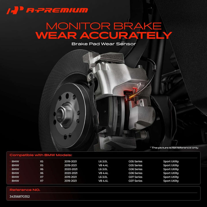 Rear Brake Pad Wear Sensor for X5, X6 & X7 - Just Closeouts Canada Inc.