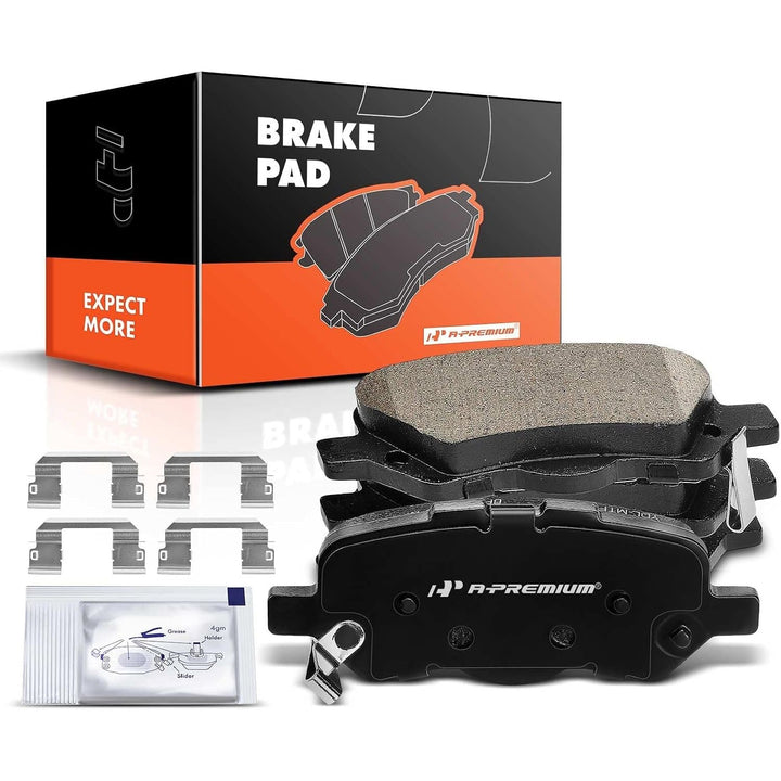 Rear Ceramic Brake Pads with Hardware for Venza 2009–2016 - Just Closeouts Canada Inc.