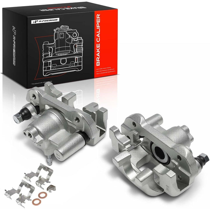 Rear Left & Right Brake Calipers with Brackets for ES & Camry - Just Closeouts Canada Inc.