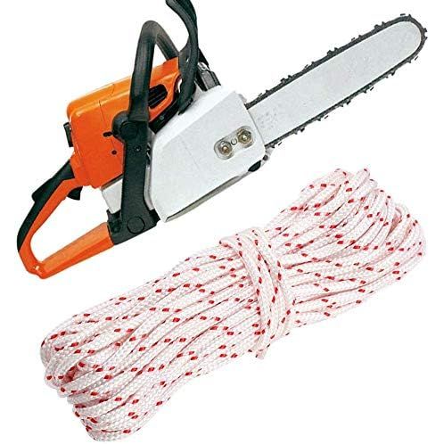 Recoil Starter Rope Pull Cord 10-Meter Diameter 4.5mm Compatible with Stihl Craftsman Husqvarna Poulan Lawn Mower Trimmer Chainsaw Brush Cutter Edger Engine Parts - Just Closeouts Canada Inc.