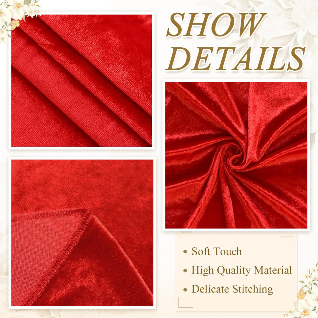 Red Aisle Runner for Wedding Ceremony 4x15 FT Sequin Aisle Runner Glitter Aisle Runner for Outdoor Rug Runner Carpet Runner for Party Aisle Floor Runner Aisle for Church Beach Weddings - Just Closeouts Canada Inc.X004PNP3ND