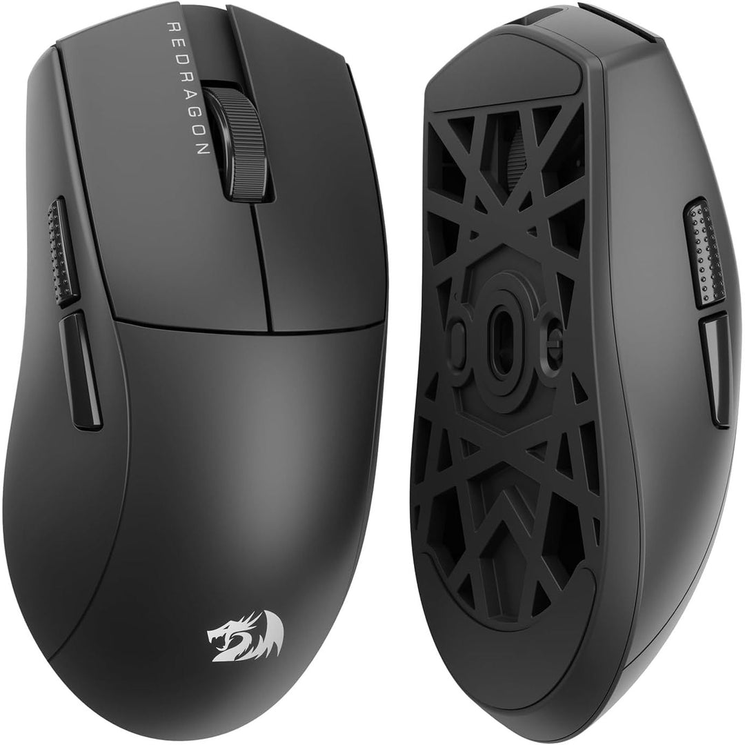 Redragon M922 PRO 3 - Mode Wireless Gaming Mouse, 51G Ultra - Light 26K DPI Mouse w/Ergonomic Natural Grip Build, Full Programmable Buttons, Software Supports DIY Keybinds & DPI - Just Closeouts Canada Inc.