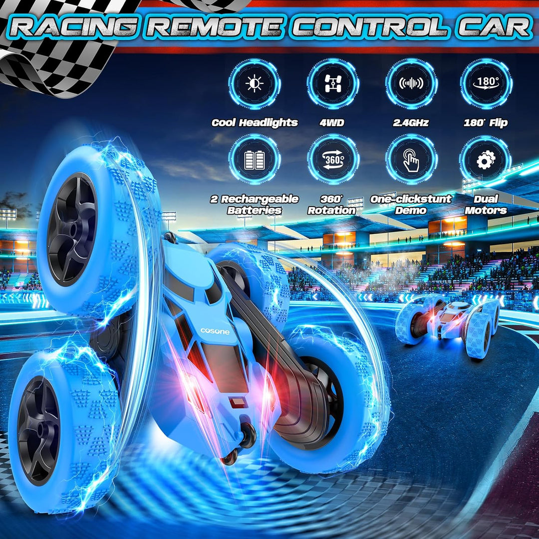 Remote Control Cars For Kids -RC Stunt Car Toy - Just Closeouts Canada Inc.X003W5VKK5