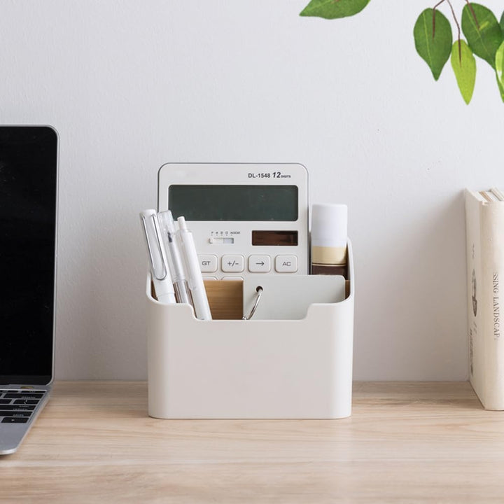 Remote Control Holder Desk Storage Organizer Box Container for Desk, Office Supplies, Home - Just Closeouts Canada Inc.X00275ADV3