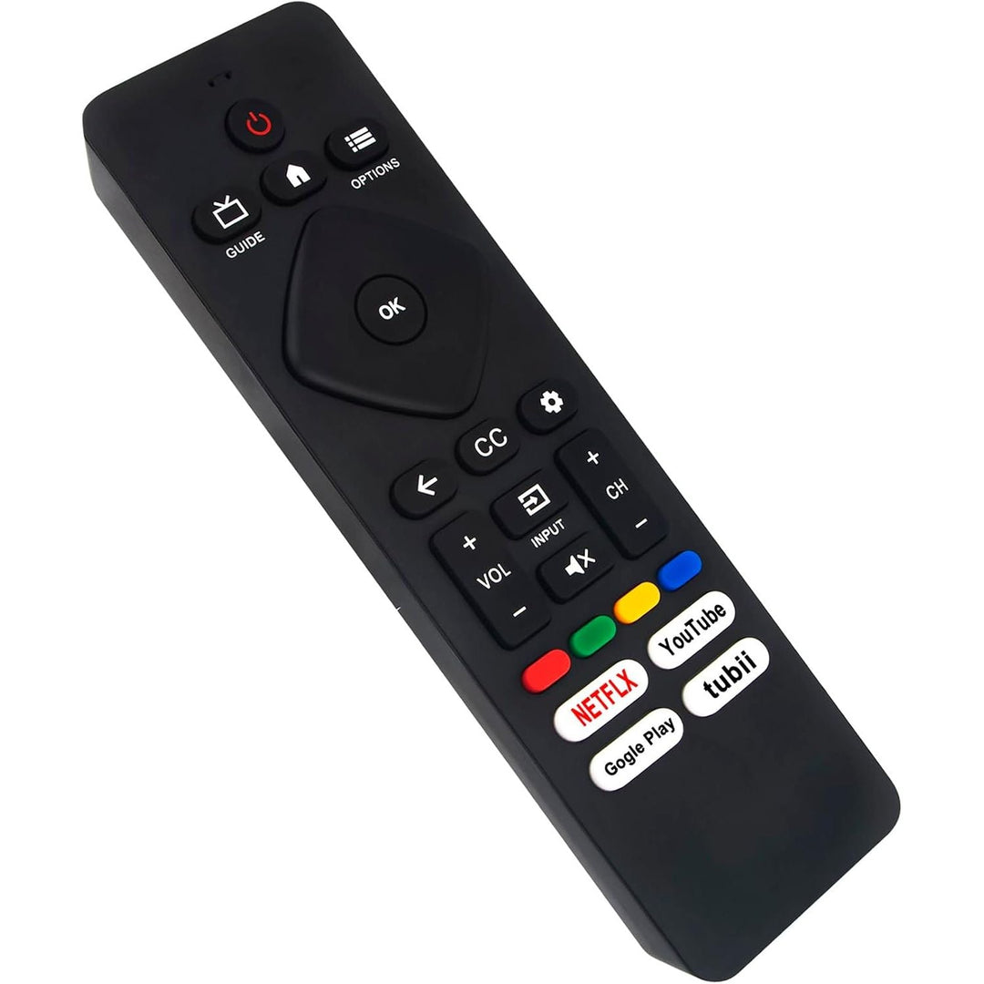 Replacement Remote for Philips Google TVs – Black - Just Closeouts Canada Inc.