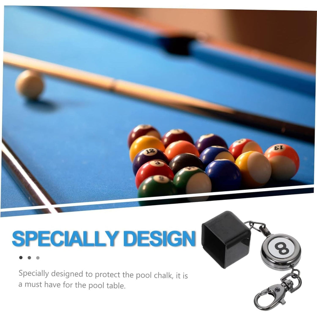 Retractable Pool Cue Chalk Holder with Key Ring - Just Closeouts Canada Inc.
