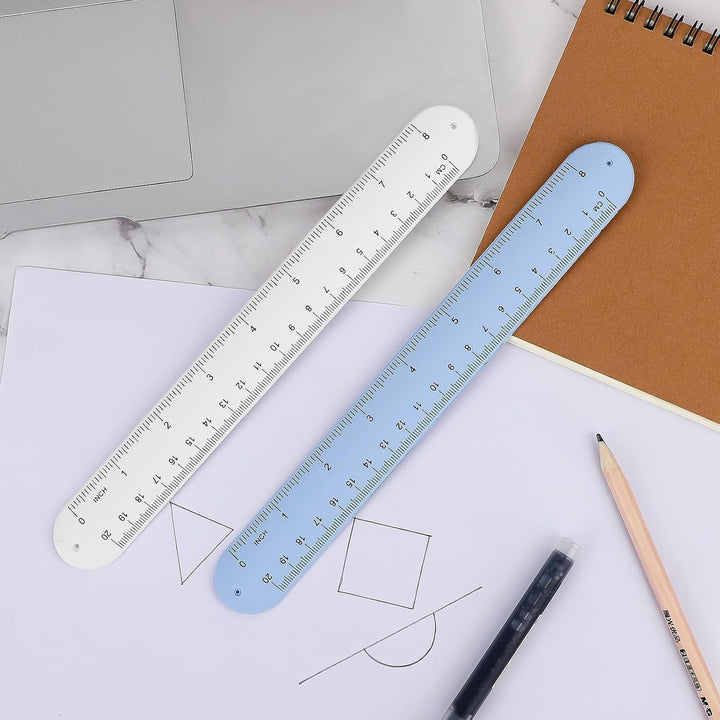 Reusable Silicone Memo Wristbands with Rulers, 6-Pack - Just Closeouts Canada Inc.X004C7HYCZ