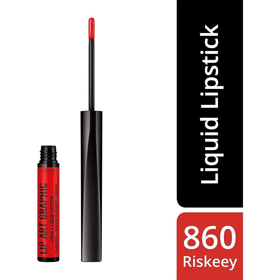 Rimmel London Lip Art Graphic Go Hard 860 - Just Closeouts Canada Inc.3614227448797