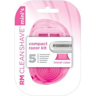 RM CLEANSHAVE 5-BladeMini Razor with 1 Refill & Travel Case (Colors May Very) - Just Closeouts Canada Inc.8 50025 95955 1
