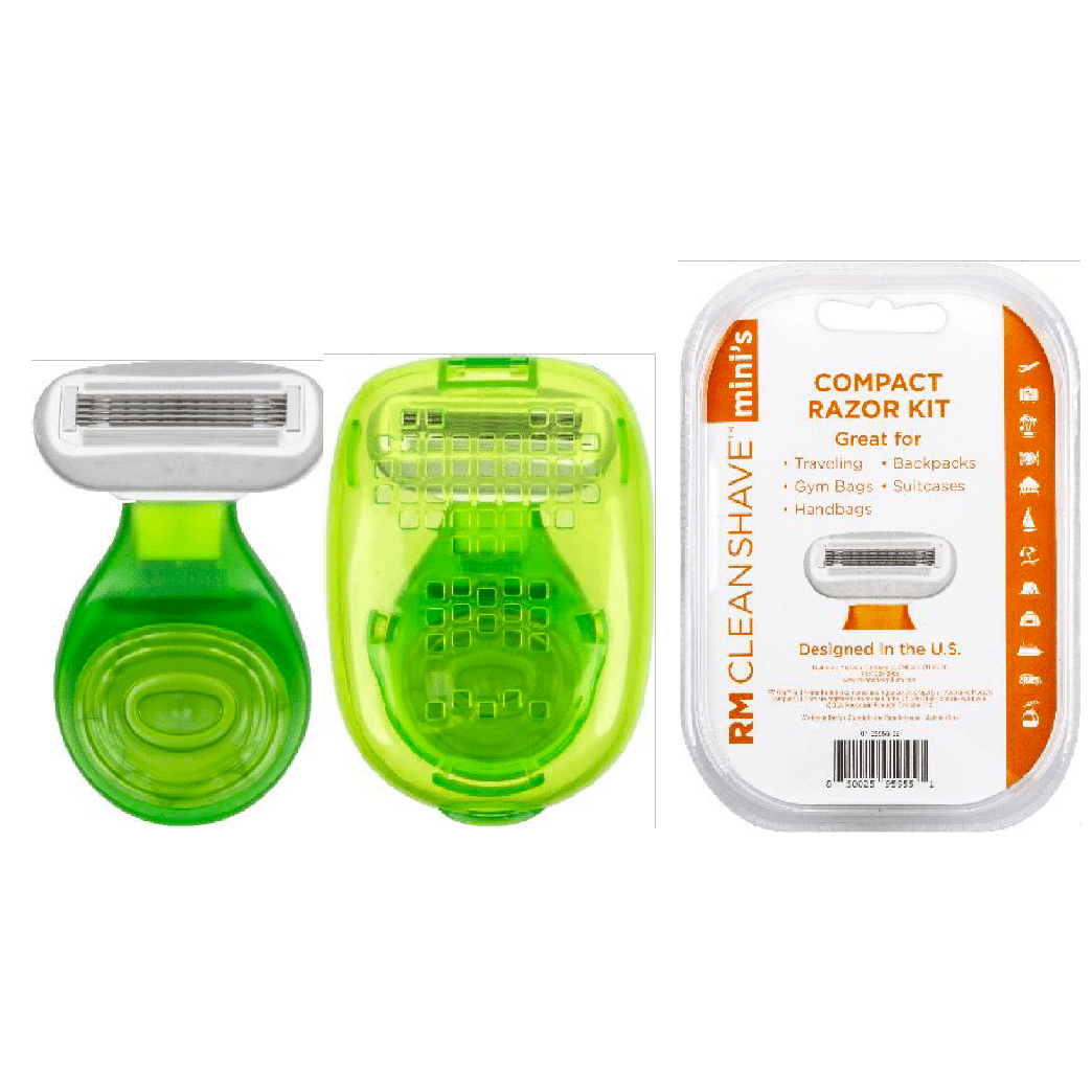 RM CLEANSHAVE 5-BladeMini Razor with 1 Refill & Travel Case (Colors May Very) - Just Closeouts Canada Inc.8 50025 95955 1