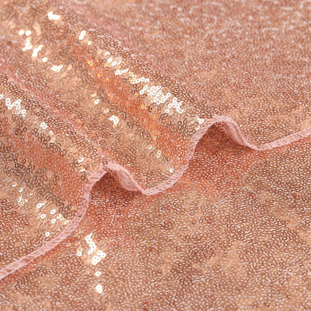 Rose Gold Sequin Table Runners, 4-Pack, 14 × 80 in - Just Closeouts Canada Inc.X003RITEUF