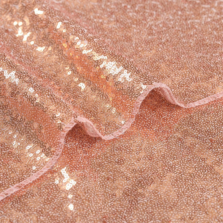 Rose Gold Sequin Table Runners, 4-Pack, 14 × 80 in - Just Closeouts Canada Inc.X003RITEUF