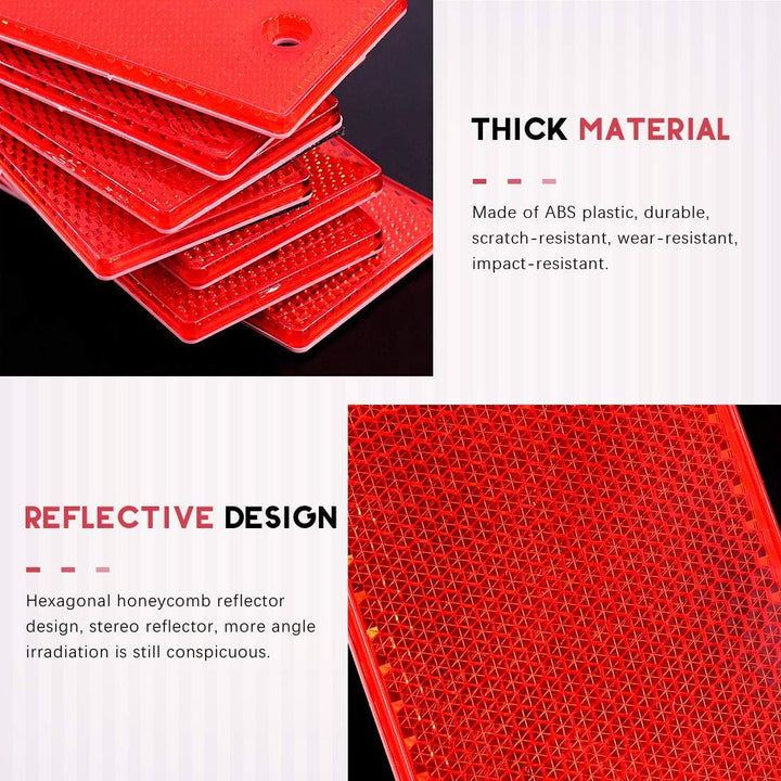 Reflector size and mounting details