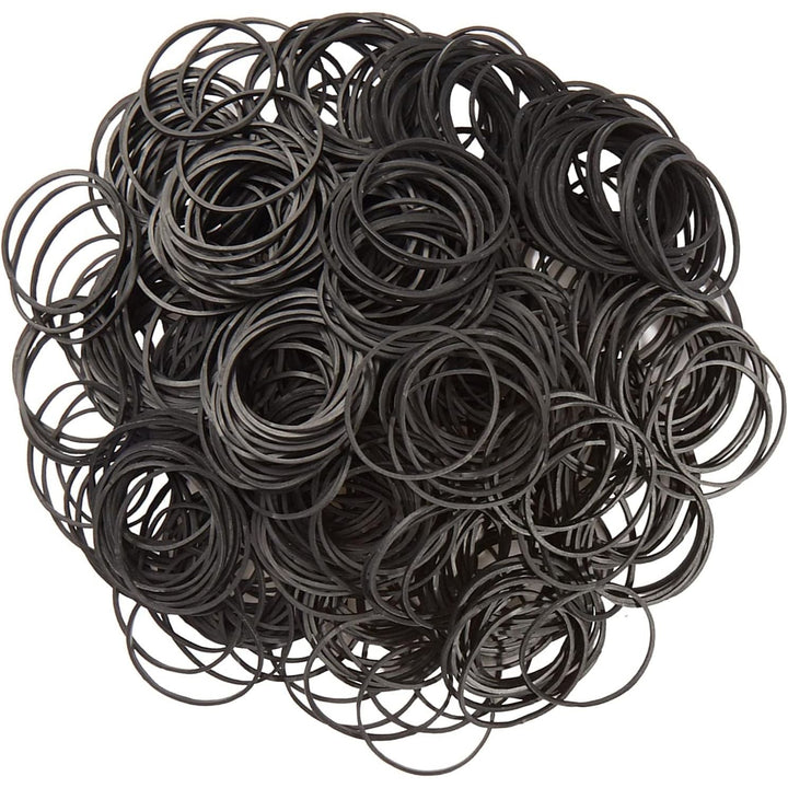 Rubber Bands Black 500pcs 10 Small For Office Money School Home size10 Elastic Band - Just Closeouts Canada Inc.X002JRWE5H