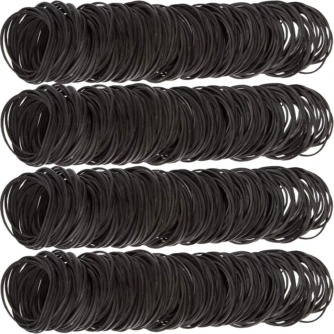 Rubber Bands Black 500pcs 10 Small For Office Money School Home size10 Elastic Band - Just Closeouts Canada Inc.X002JRWE5H