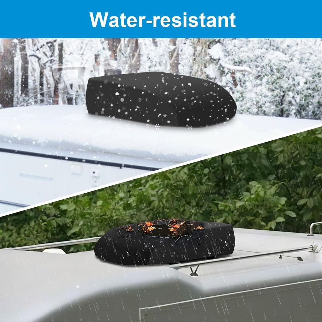 RV Air Conditioner Winter Cover Outside Camper Travel Trailer AC Covers for Roof, Compatible with Dometic Brisk II,Coleman Mach I, II, III, Mach 3 Plus - A/C Dust Proof Protective Cover Accessories - Just Closeouts Canada Inc.