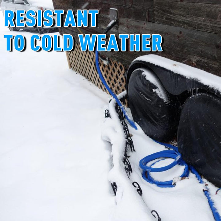 RV Heated Water Hose 50Ft, - 40 ℉ Antifreeze Heated RV Water Hose with Energy Saving Thermostat, 5/8 "Inner Diameter Lead ＆BPA Free, Heated Drinking Hose with Storage Bags for Camper/Home - Just Closeouts Canada Inc.