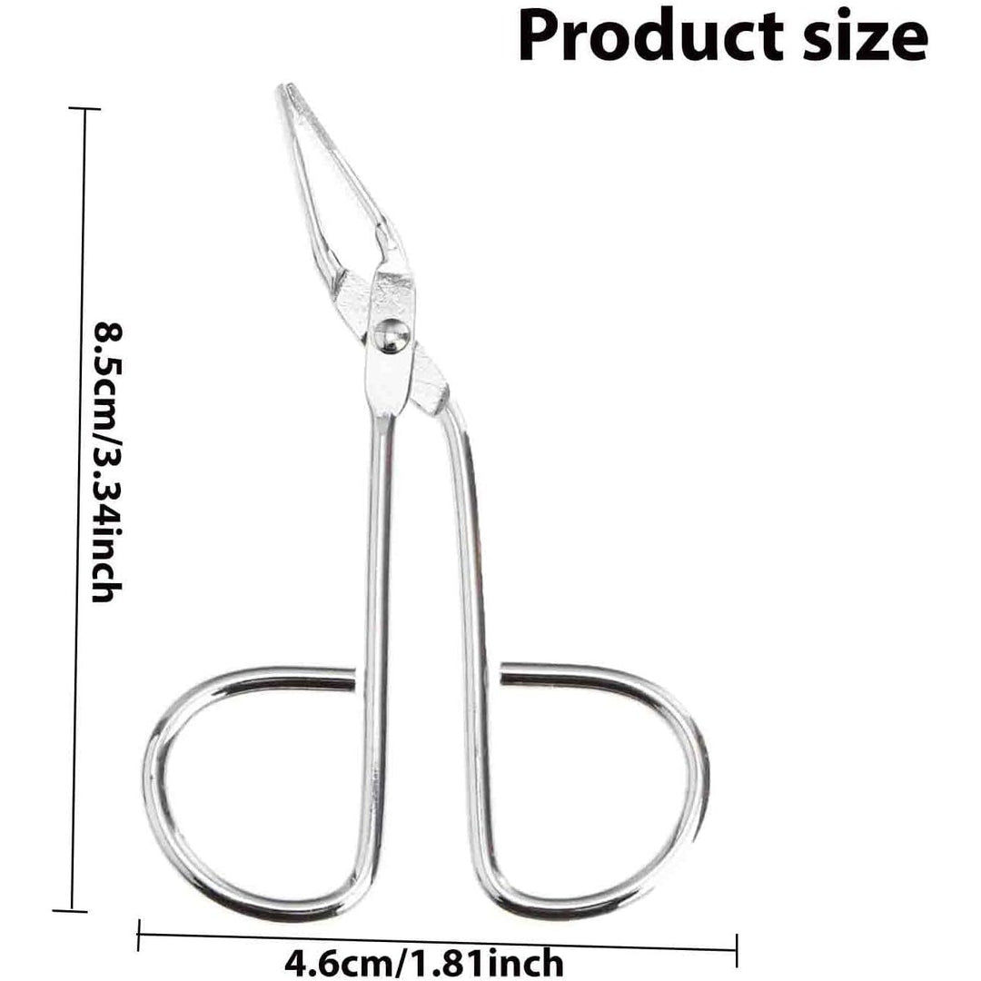 Scissor-Handle Stainless Steel Eyebrow Tweezers - Just Closeouts Canada Inc.X004RNAODZ