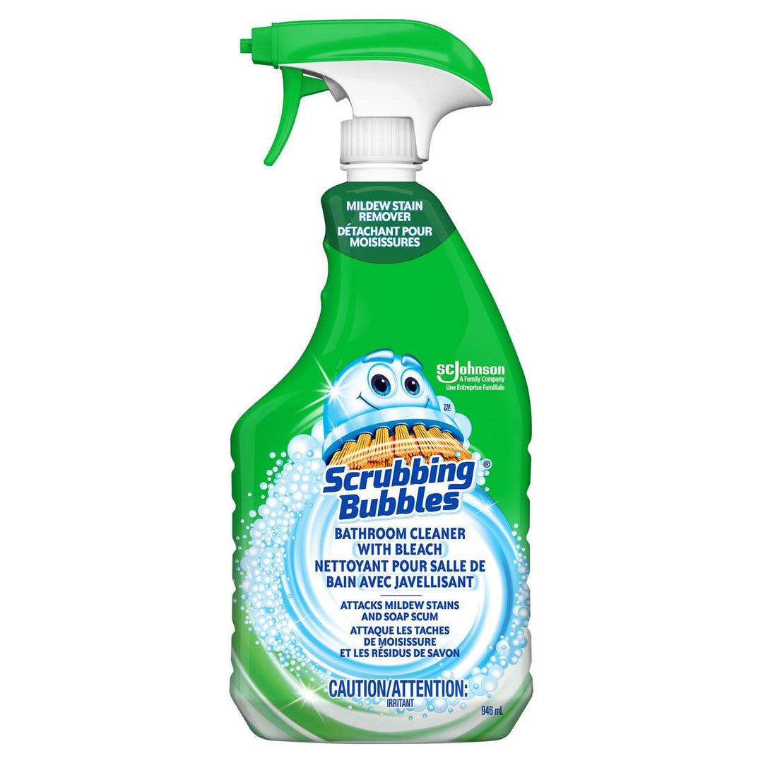 Scrubbing Bubbles Spray Bathroom Cleaner with Bleach, 946ml - Just Closeouts Canada Inc.062913001338