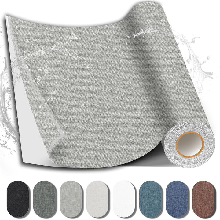 Self-Adhesive Fabric Repair Patch, Grey, 17 x 79 in - Just Closeouts Canada Inc.