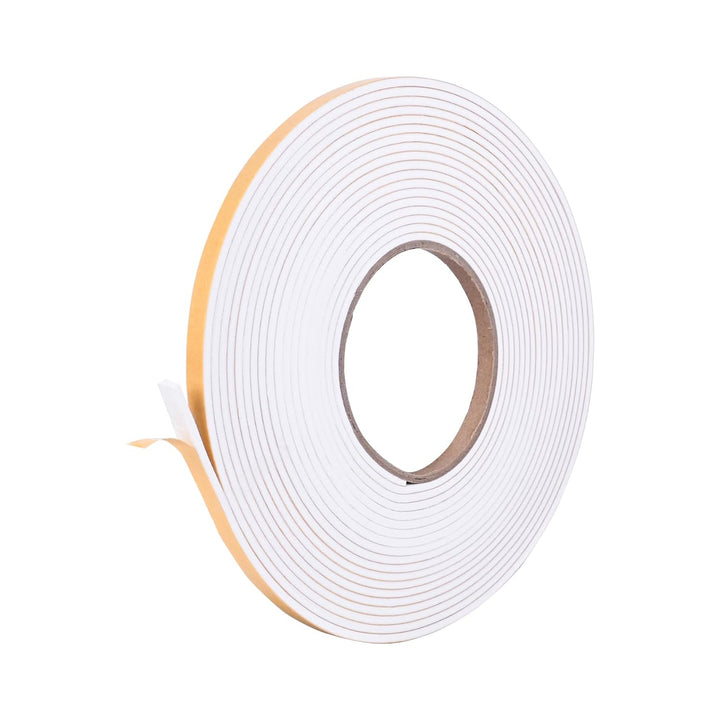 Self adhesive foam tape weatherstrip 1/4in x 1/8in x 26ft - Just Closeouts Canada Inc.