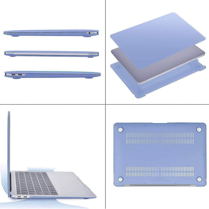 Serenity Blue Hard-Shell Case and Keyboard Covers for 13.3-Inch Air A2337/A2179/A1932 - Just Closeouts Canada Inc.