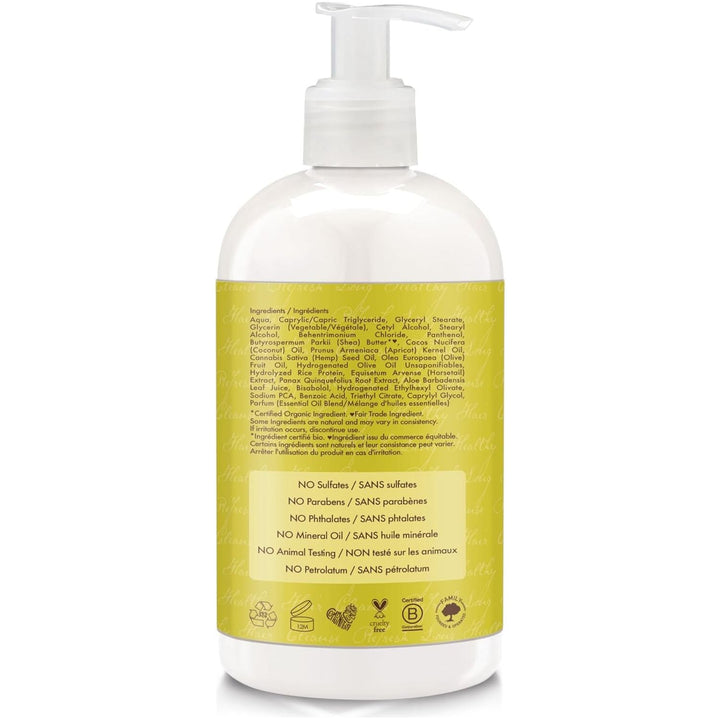 Shea Moisture Sulfate Free Conditioner Moisturizing For Lush Length Hemp Seed Oil With Ginseng Root & Horsetail Extract 384ml - Just Closeouts Canada Inc.764302312666