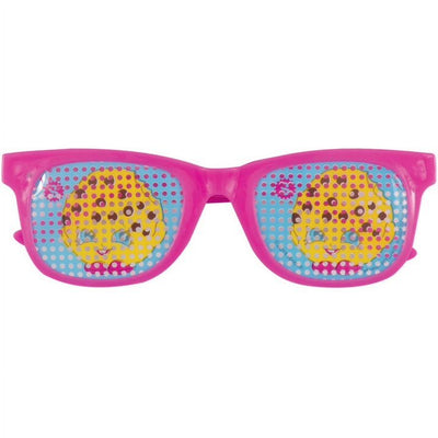 Shopkins Pinhole Novelty Glasses Party Favors, Pink, 4ct - Just Closeouts Canada Inc.011179430895