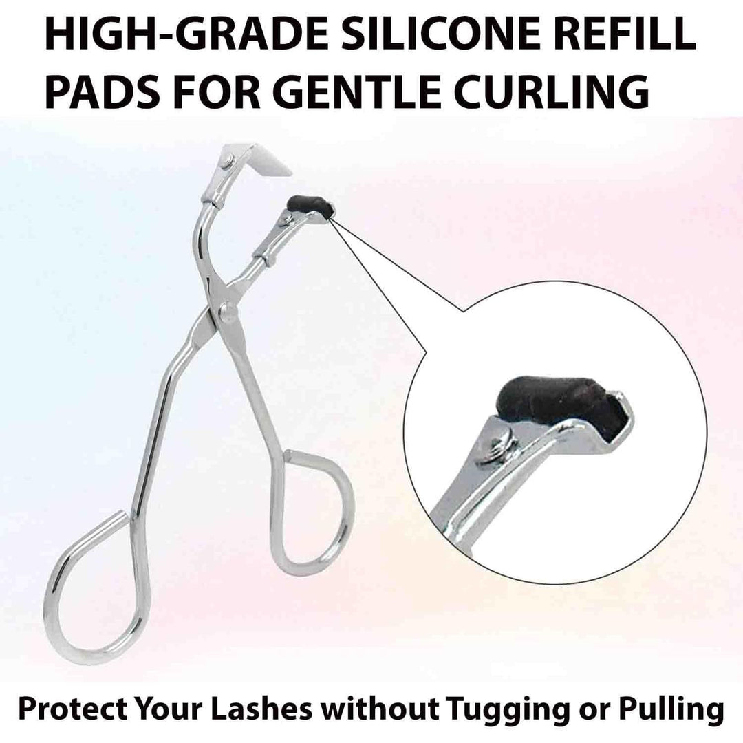 Mini eyelash curler dimensions and design