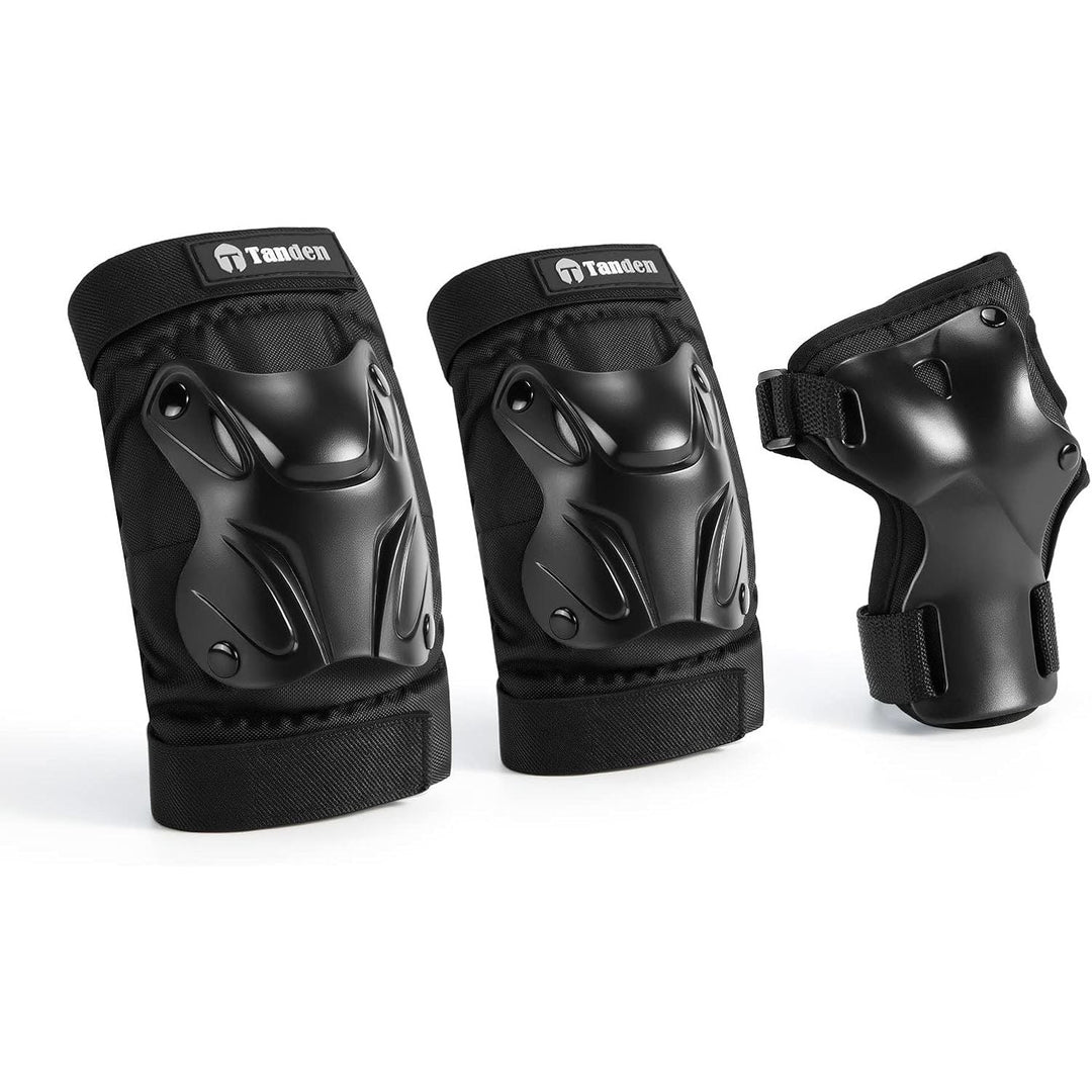 Skating Protective Gear Elbow and Knee Pads Adult, Knee Pads for Men Women Elbow Pads Wrist Guards for Roller Skating Skateboarding Cycling - Just Closeouts Canada Inc.