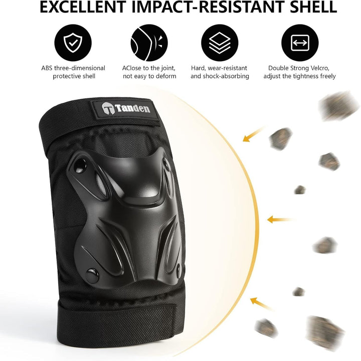 Skating Protective Gear Elbow and Knee Pads Adult, Knee Pads for Men Women Elbow Pads Wrist Guards for Roller Skating Skateboarding Cycling - Just Closeouts Canada Inc.