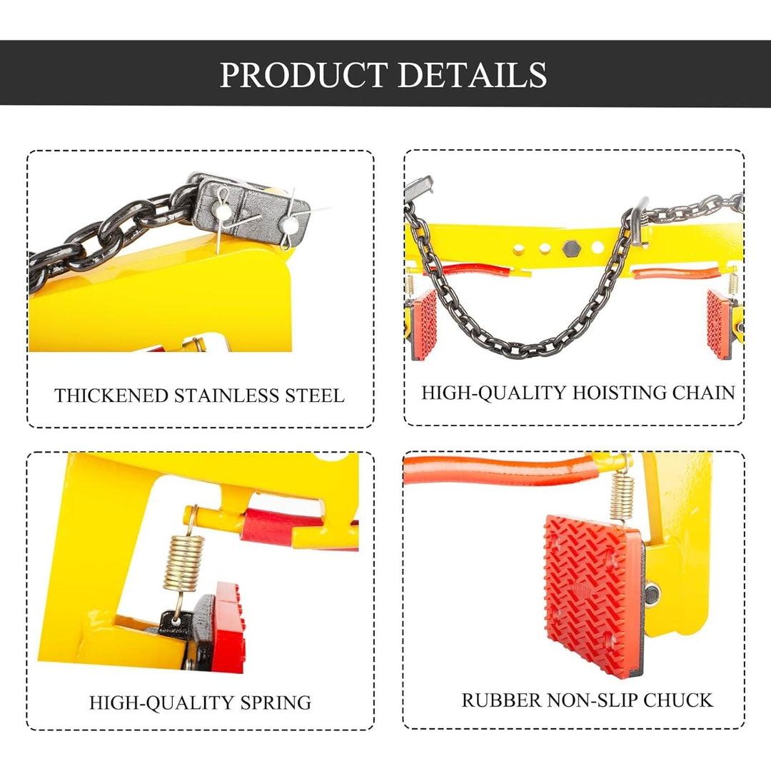 Sliyxtwio Granite Slab Lifting Clamp 716lbs, Stone Lifting Clamps, Heavy Duty Lifting Clamps, Lifting Clamps for Granite Stone Marble Slate Rock Brick, Marble Lifting Clamps. - Just Closeouts Canada Inc.