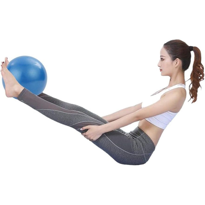Small Pilates Ball Core Ball Therapy Ball Small Exercise Ball for Pilates Yoga Workout Bender Core Training and Physical Therapy Mini Bender Ball Mini Workout Ball - Just Closeouts Canada Inc.