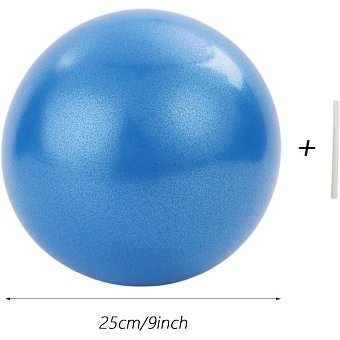 Small Pilates Ball Core Ball Therapy Ball Small Exercise Ball for Pilates Yoga Workout Bender Core Training and Physical Therapy Mini Bender Ball Mini Workout Ball - Just Closeouts Canada Inc.