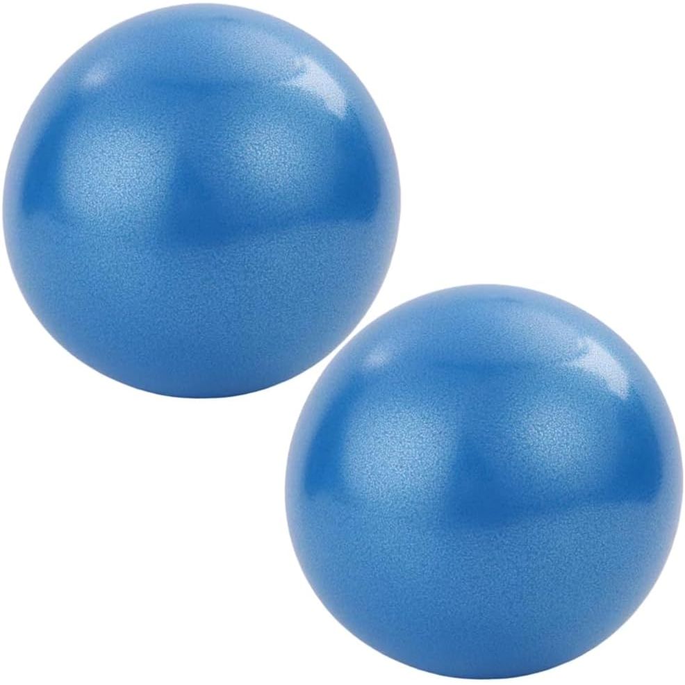 Small Pilates Ball Core Ball Therapy Ball Small Exercise Ball for Pilates Yoga Workout Bender Core Training and Physical Therapy Mini Bender Ball Mini Workout Ball - Just Closeouts Canada Inc.