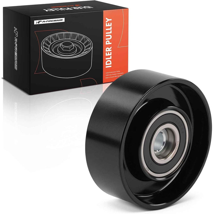 Smooth Belt Idler Pulley, 90 mm, for Silverado, Sierra & More - Just Closeouts Canada Inc.