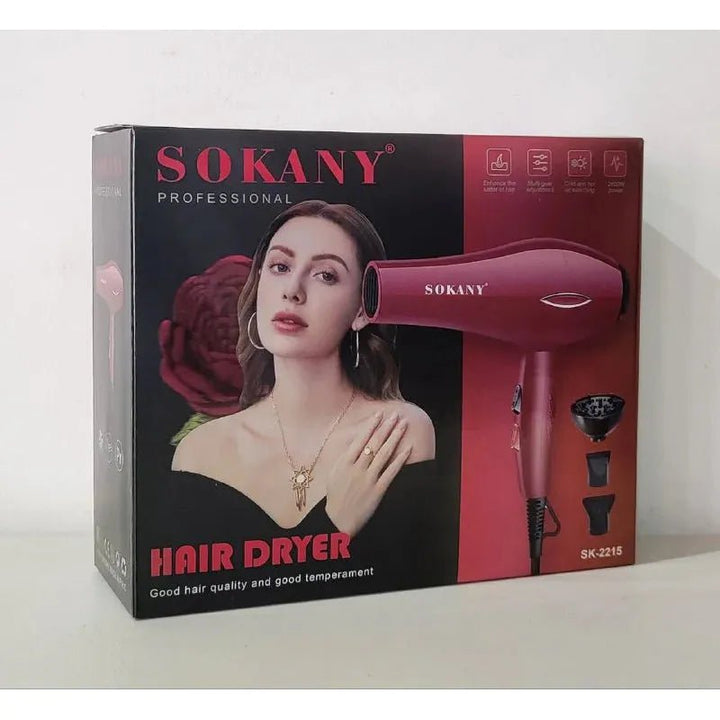 Sokany Professional Hair Dryer 2600w, SK-2215 - Just Closeouts Canada Inc.6942242500198