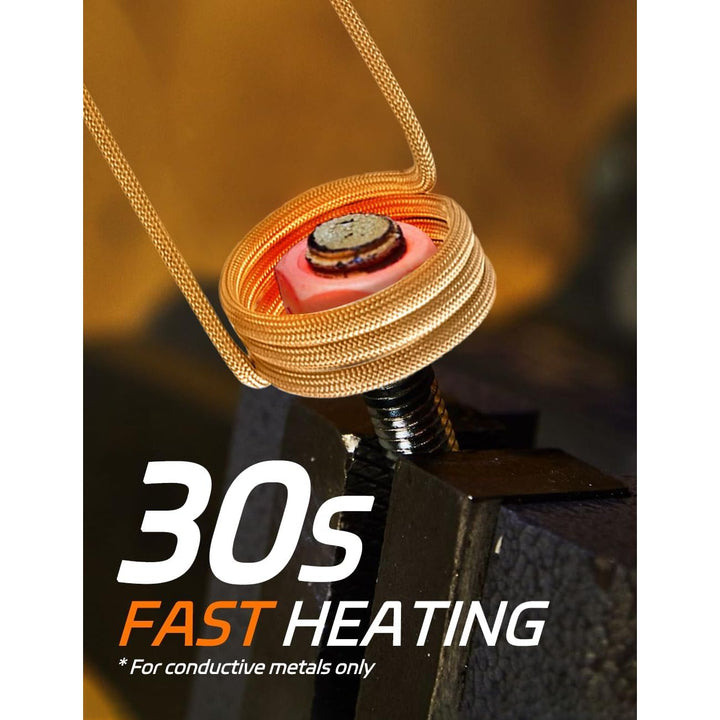 Solary Magnetic Induction Heater, 1000W Fireless Induction Heater Tool with 4 Coils for Rusty Screw Removing - Just Closeouts Canada Inc.