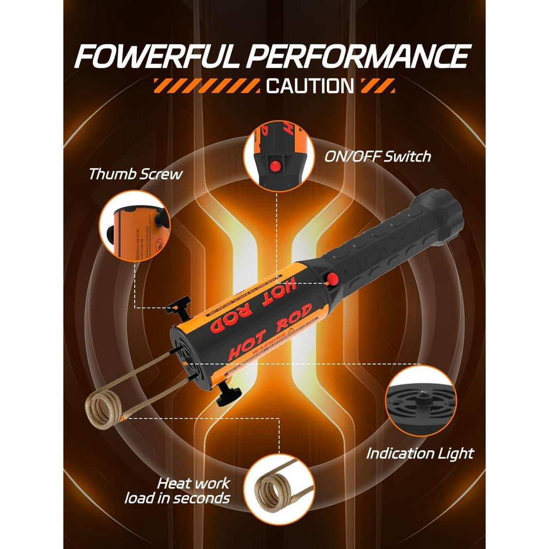 Solary Magnetic Induction Heater, 1000W Fireless Induction Heater Tool with 4 Coils for Rusty Screw Removing - Just Closeouts Canada Inc.