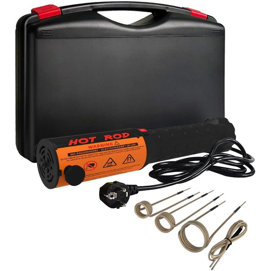 Solary Magnetic Induction Heater, 1000W Fireless Induction Heater Tool with 4 Coils for Rusty Screw Removing - Just Closeouts Canada Inc.