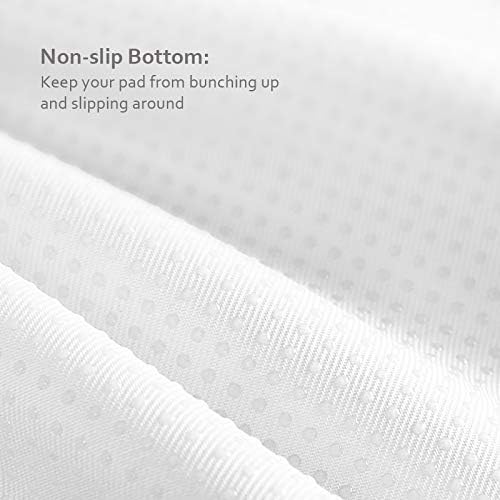 SPRINGSPIRIT Washable Bed Pads for Incontinence 34'' x 36'' (4 Pack), Absorbent Waterproof Bed Pads with Non - Slip Back for Adults, Kids, Blue - Just Closeouts Canada Inc.