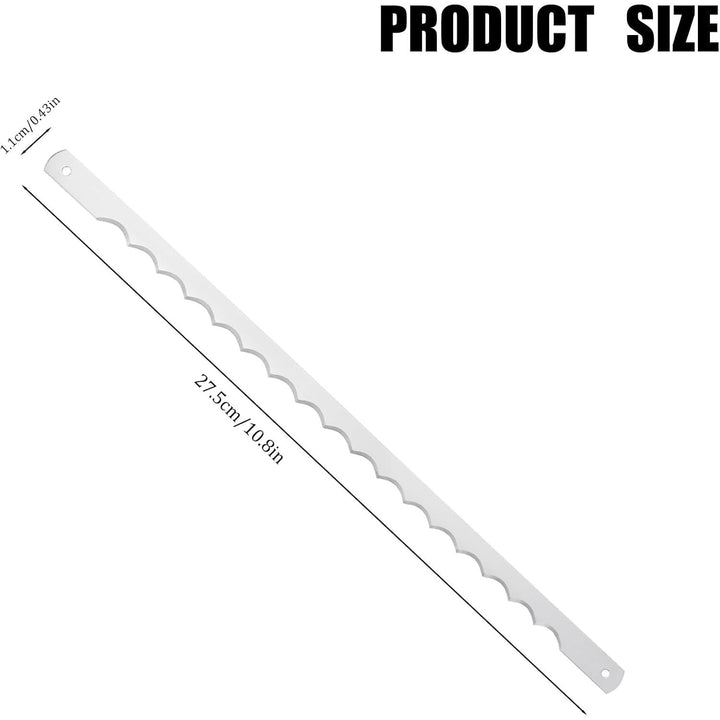 Stainless Bread Knife Replacement Blades, 5-Pack, 27.5 cm - Just Closeouts Canada Inc.X004INWWNT