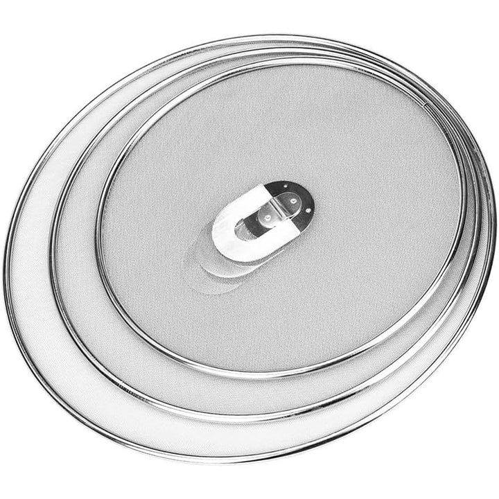 Stainless-Steel Splatter Screens, 3 Sizes, 3-Piece Set - Just Closeouts Canada Inc.X004KT9F95