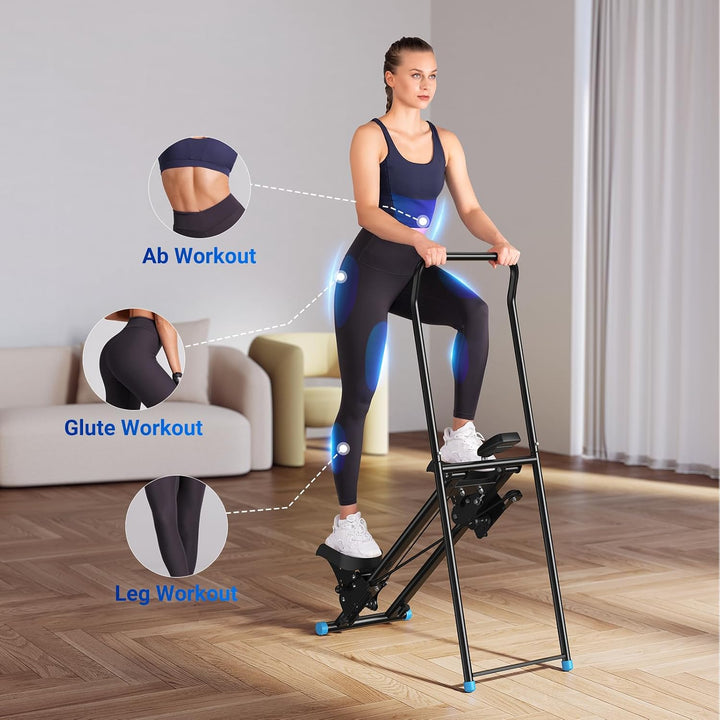 Stair Stepper with Adjustable Resistance, Foldable Stair Climber - Just Closeouts Canada Inc.X004I7S1YJ